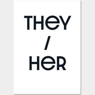 They / Her Posters and Art
